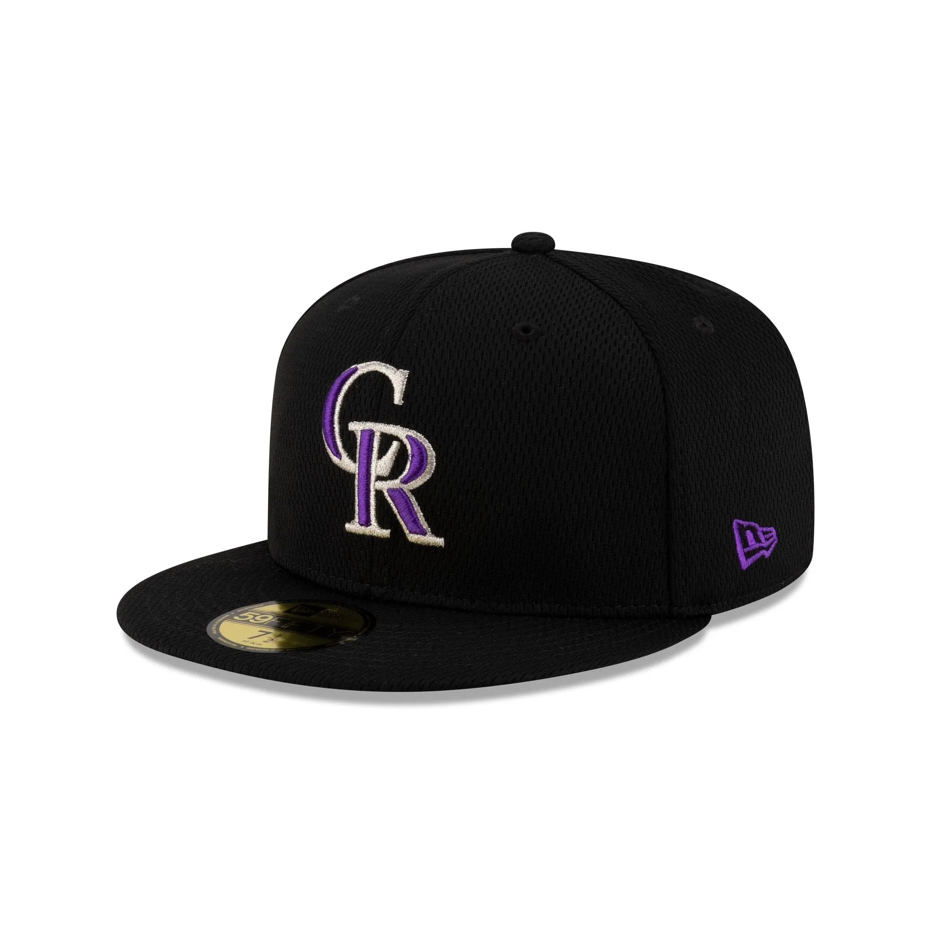 Colorado Rockies 2025 Clubhouse Black 59FIFTY Fitted Hat sold by New Era