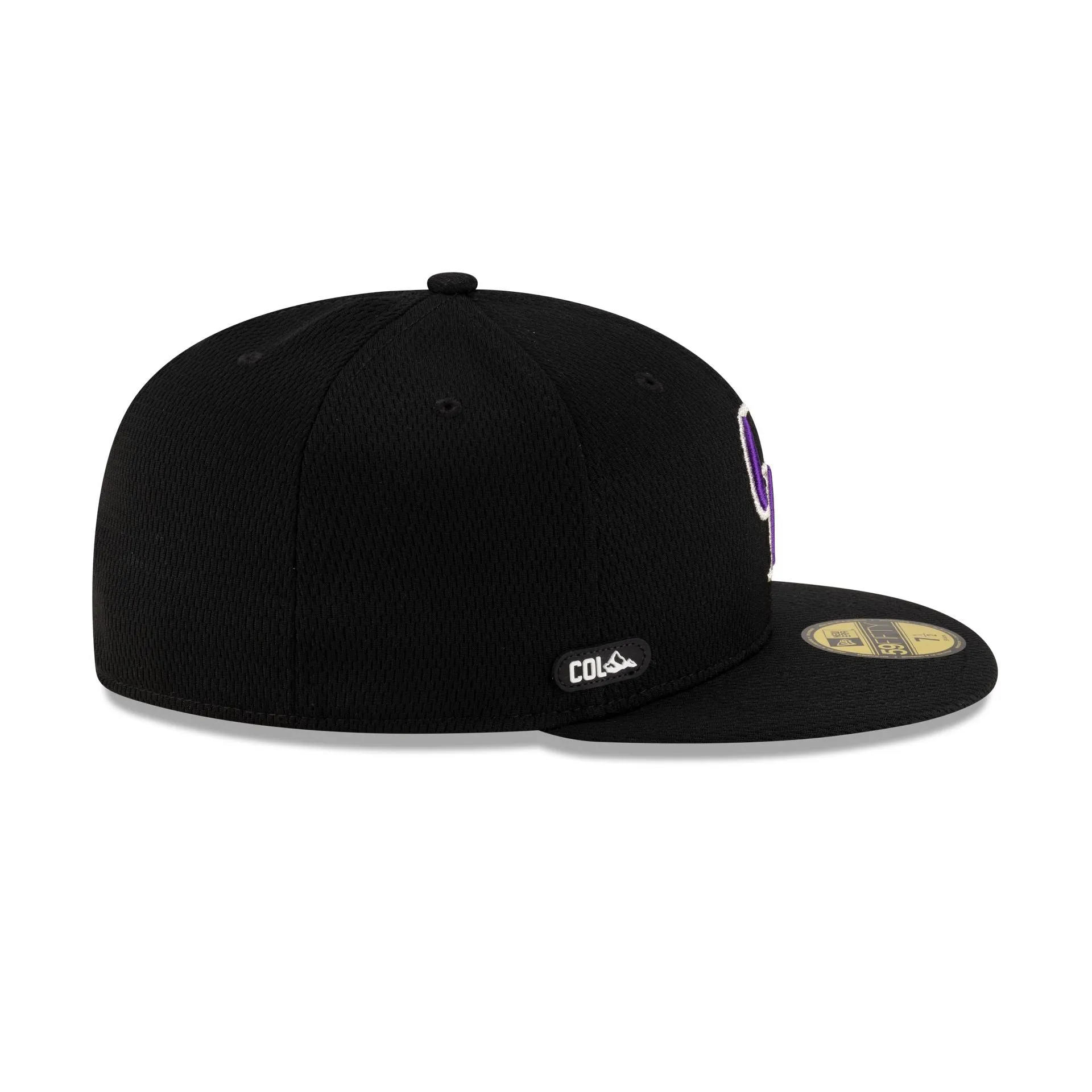 Colorado Rockies 2025 Clubhouse Black 59FIFTY Fitted Hat sold by New Era product image thumbnail 5