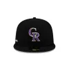 Colorado Rockies 2025 Clubhouse Black 59FIFTY Fitted Hat sold by New Era