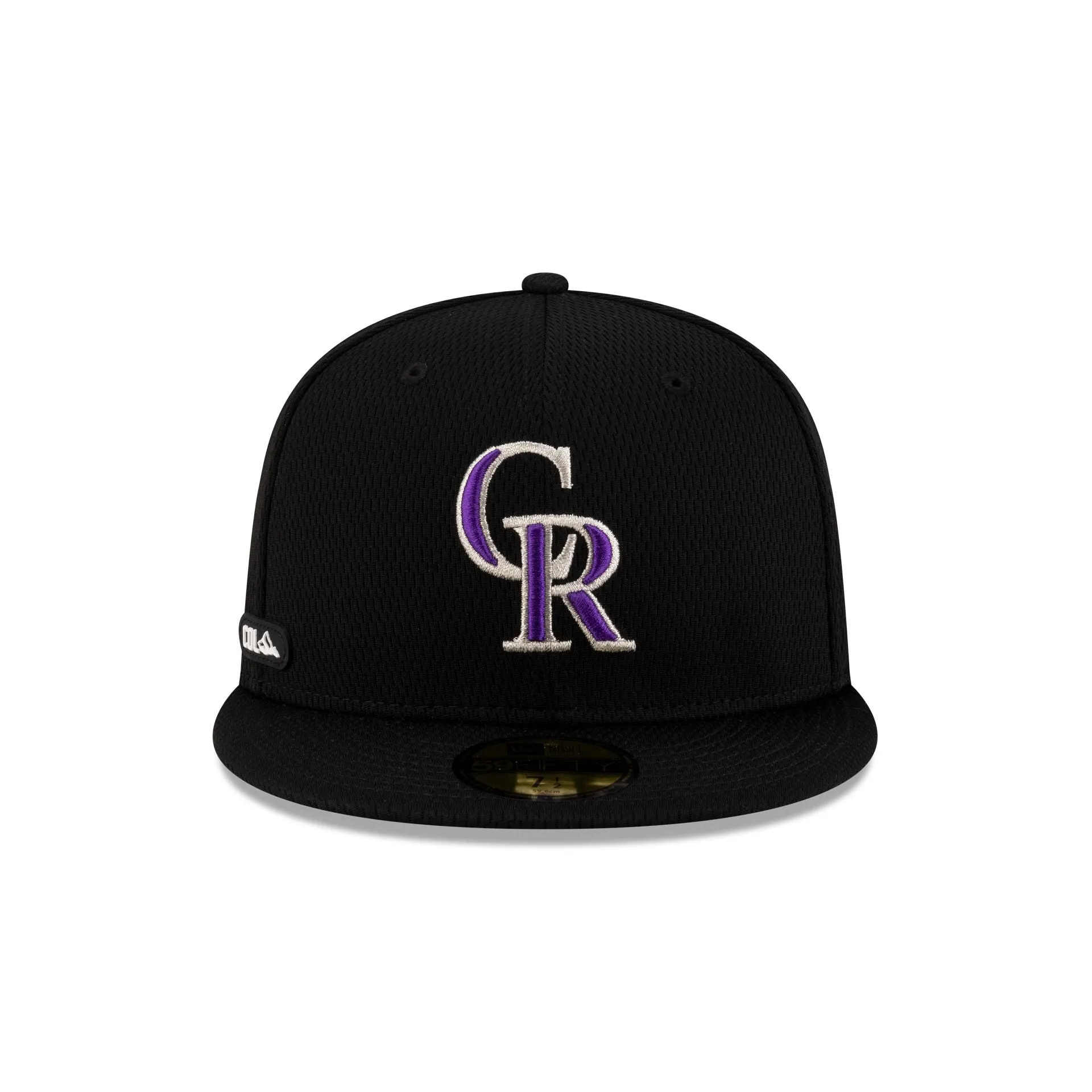 Colorado Rockies 2025 Clubhouse Black 59FIFTY Fitted Hat sold by New Era product image thumbnail 2