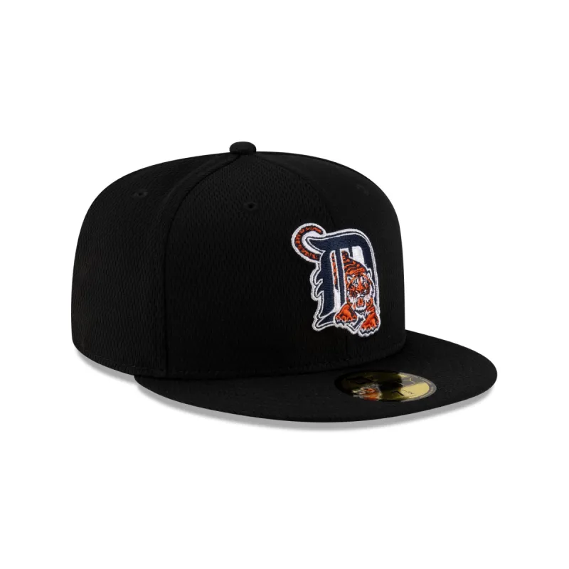 Detroit Tigers 2025 Clubhouse Alt Black 59FIFTY Fitted Hat sold by New Era