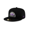 Colorado Rockies 2025 Clubhouse Alt Black 59FIFTY Fitted Hat sold by New Era