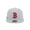 Boston Red Sox 2025 Clubhouse Gray 59FIFTY Fitted Hat sold by New Era