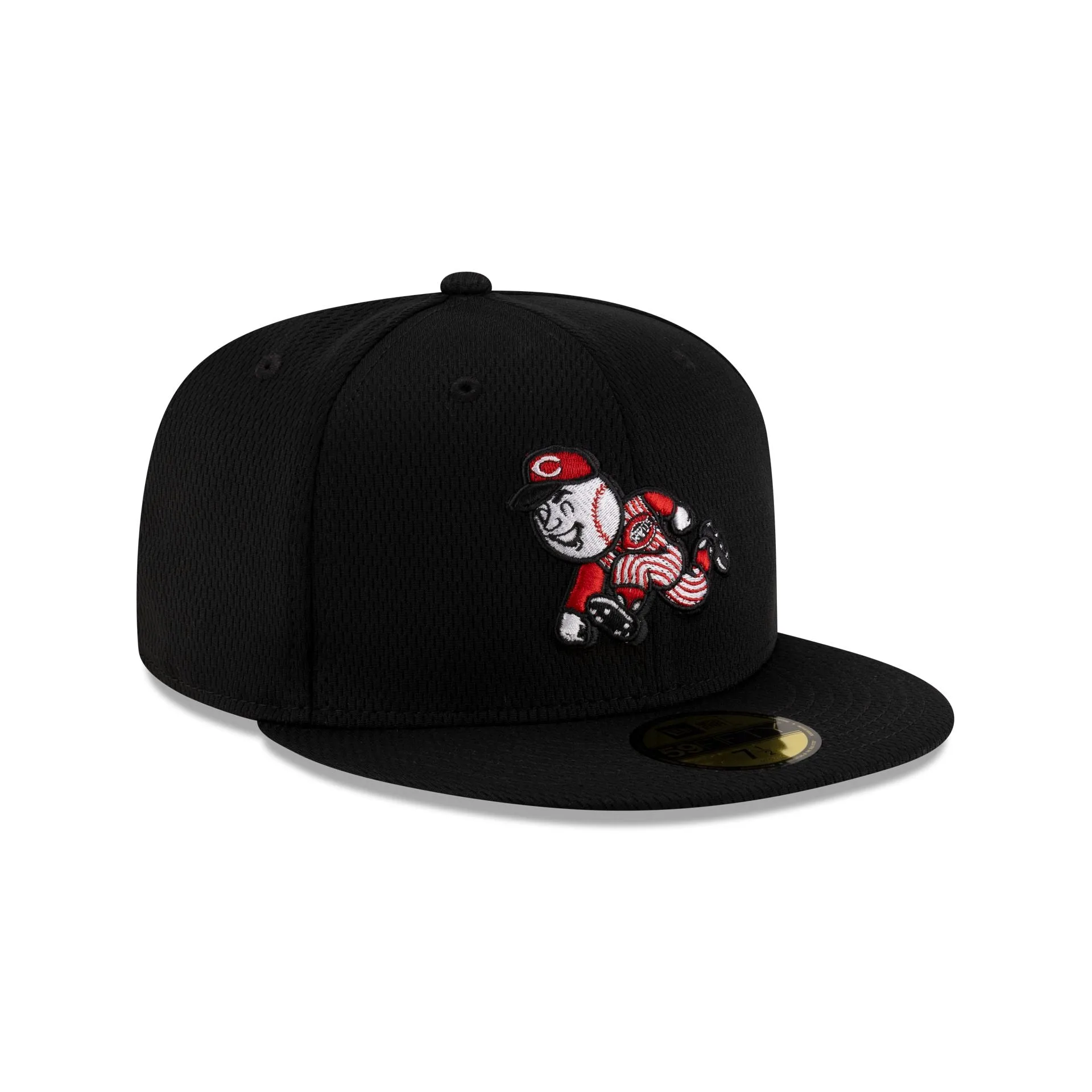 Cincinnati Reds 2025 Clubhouse Alt Black 59FIFTY Fitted Hat sold by New Era product image thumbnail 3