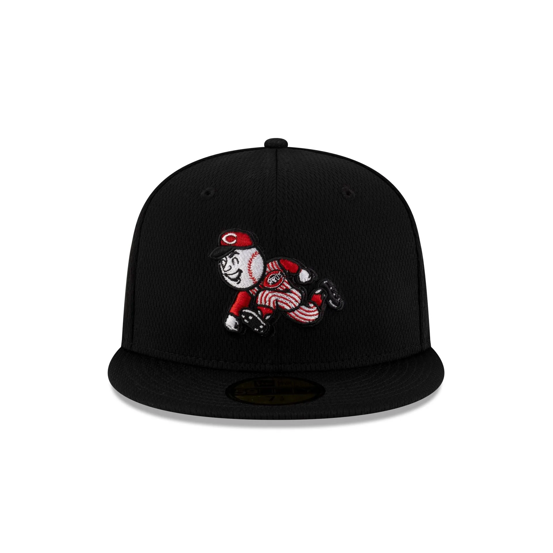 Cincinnati Reds 2025 Clubhouse Alt Black 59FIFTY Fitted Hat sold by New Era product image thumbnail 2
