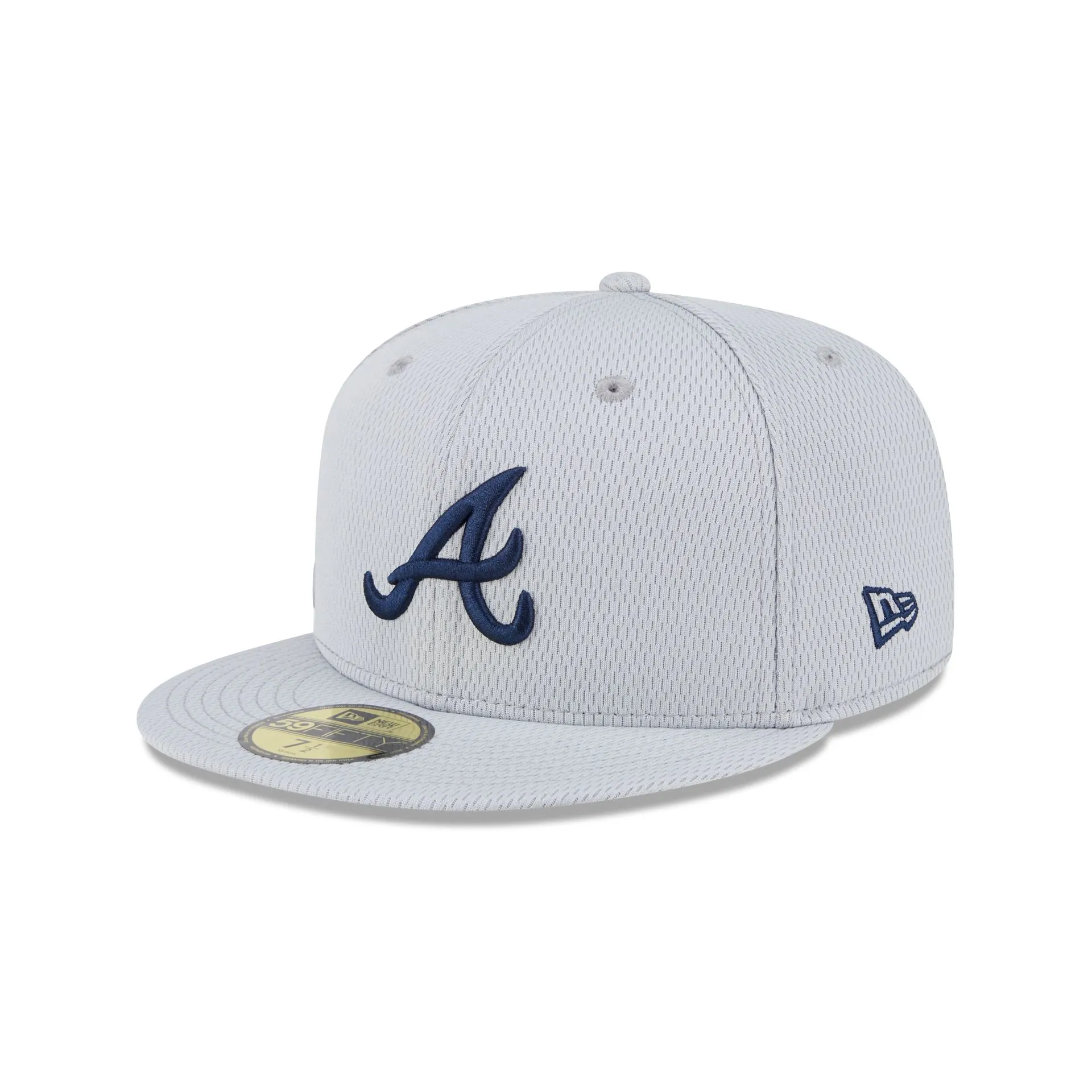 Atlanta Braves 2025 Clubhouse Gray 59FIFTY Fitted Hat sold by New Era product image thumbnail 3