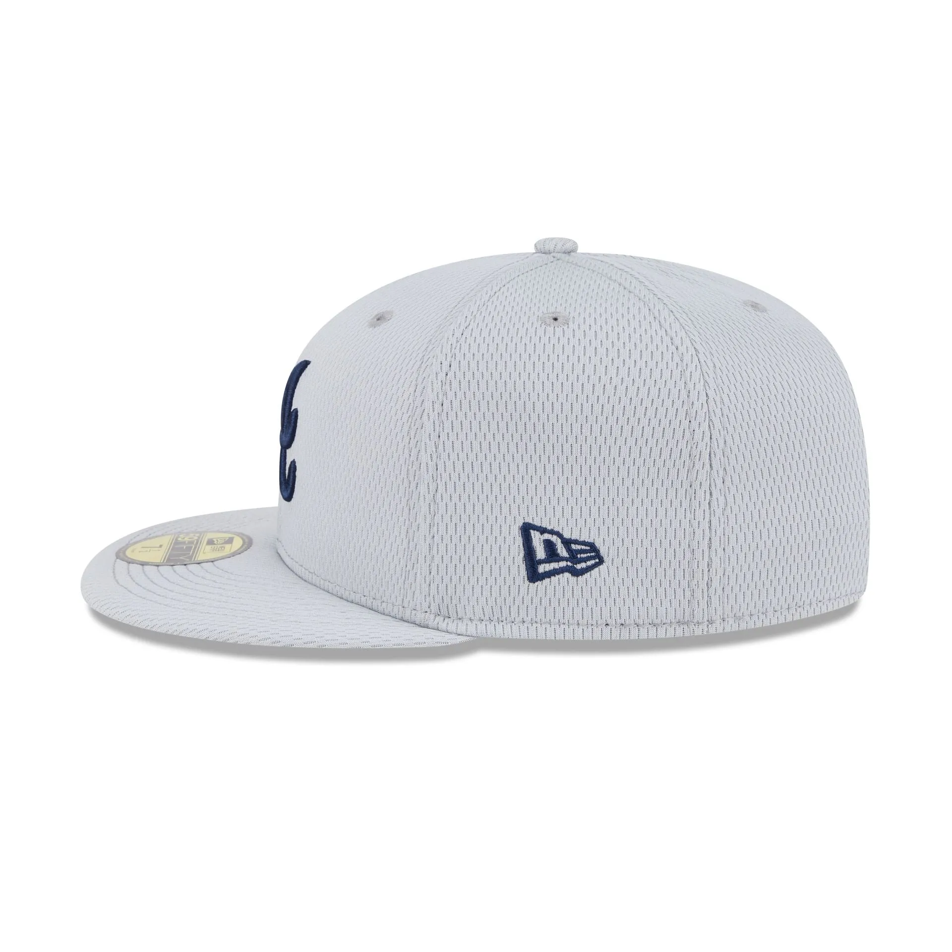 Atlanta Braves 2025 Clubhouse Gray 59FIFTY Fitted Hat sold by New Era product image thumbnail 5