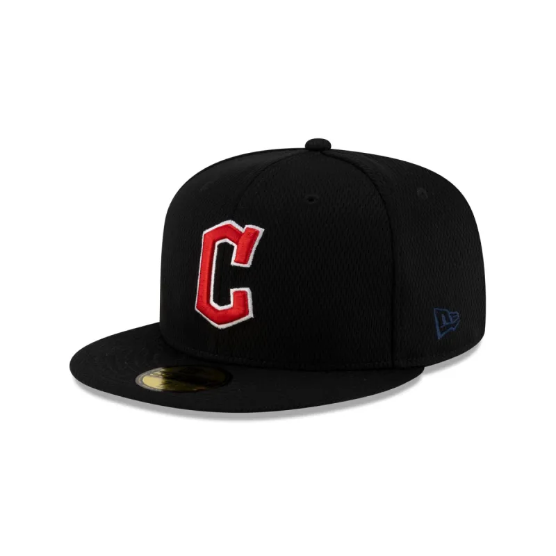 Cleveland Guardians 2025 Clubhouse Alt Black 59FIFTY Fitted Hat sold by New Era