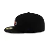 Atlanta Braves 2025 Clubhouse Alt Black 59FIFTY Fitted Hat sold by New Era