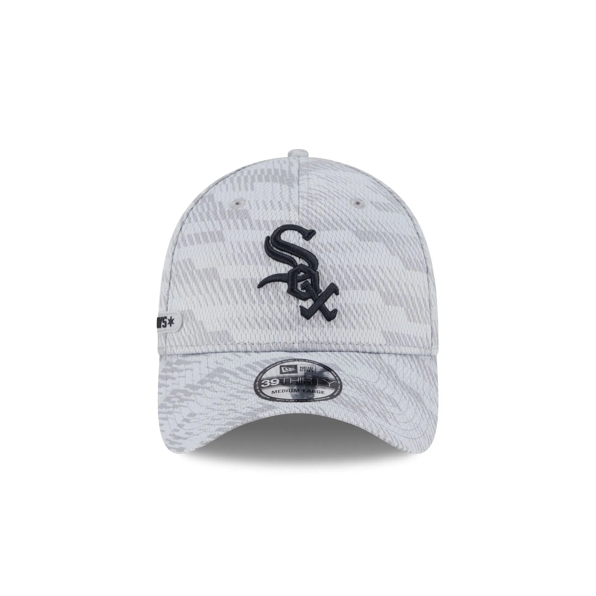 Chicago White Sox 2025 Clubhouse Gray 39THIRTY Stretch Fit sold by New Era product image thumbnail 2