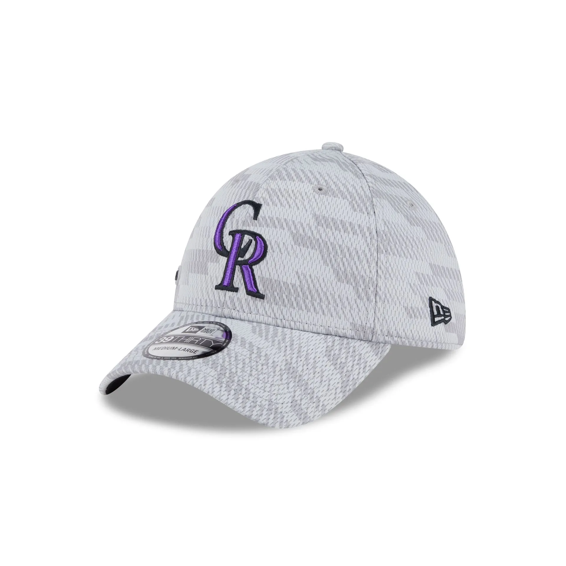 Colorado Rockies 2025 Clubhouse Gray 39THIRTY Stretch Fit sold by New Era product image thumbnail 3