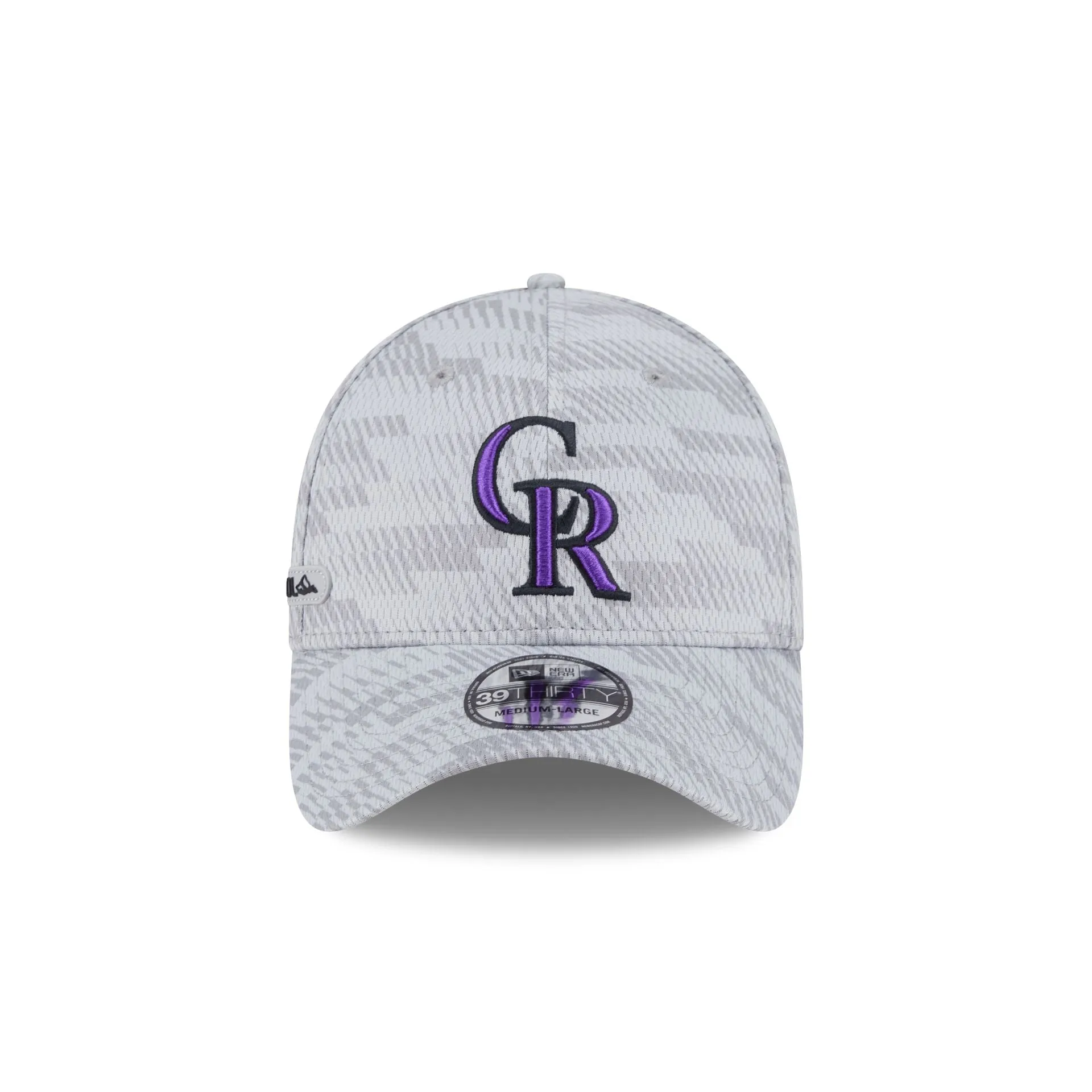 Colorado Rockies 2025 Clubhouse Gray 39THIRTY Stretch Fit sold by New Era product image thumbnail 2
