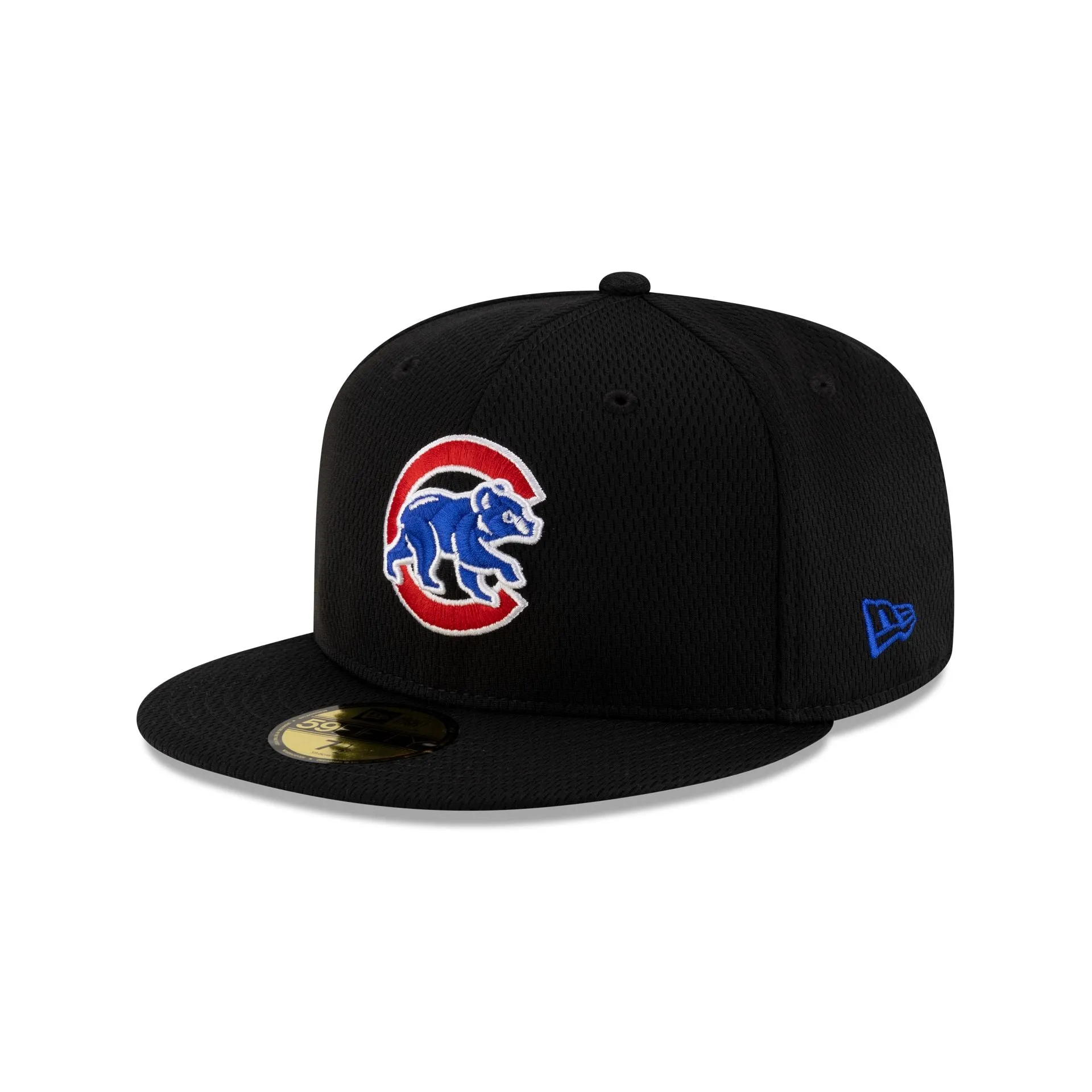 Chicago Cubs 2025 Clubhouse Alt Black 59FIFTY Fitted Hat sold by New Era