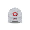 Cincinnati Reds 2025 Clubhouse Gray 39THIRTY Stretch Fit sold by New Era