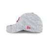 Cincinnati Reds 2025 Clubhouse Gray 39THIRTY Stretch Fit sold by New Era
