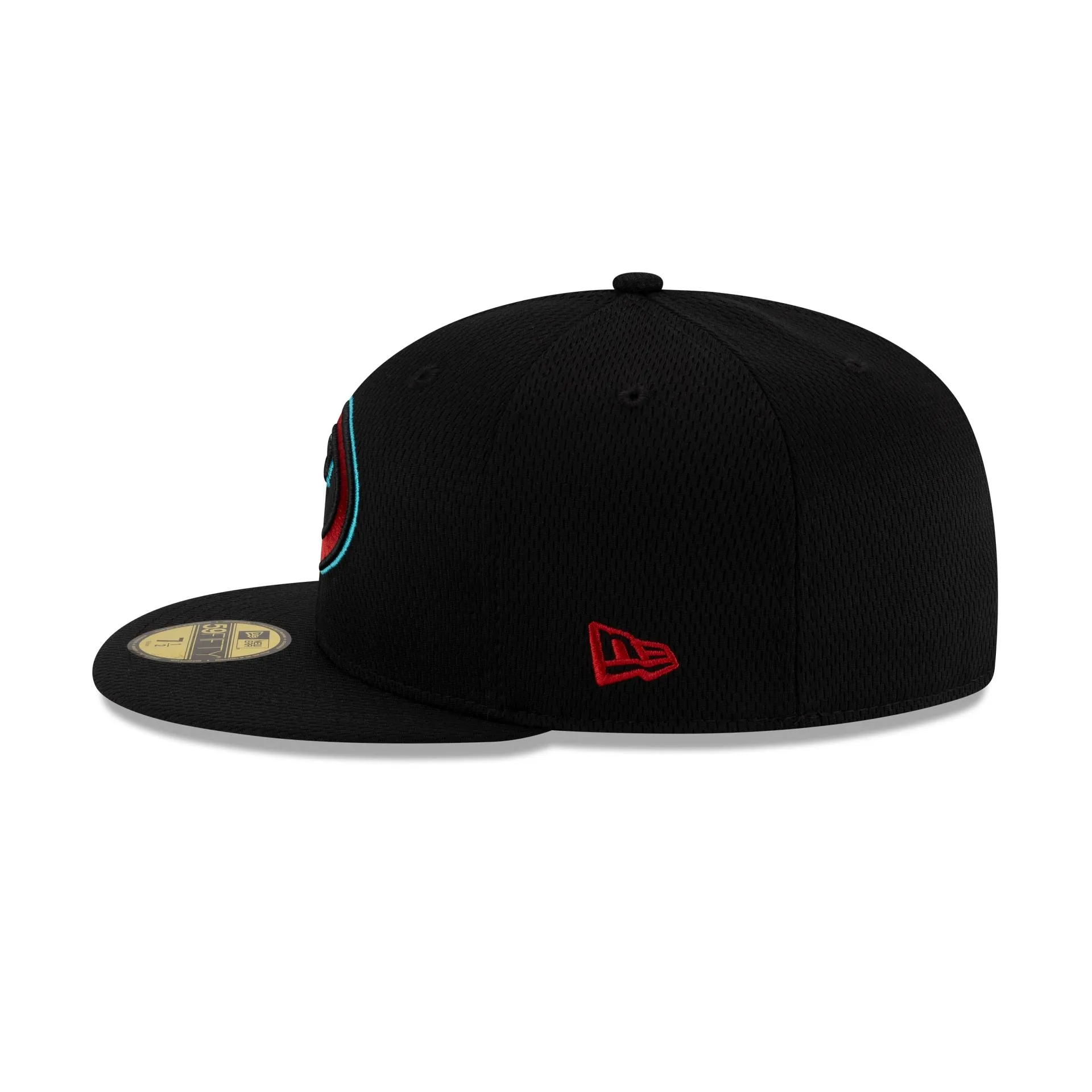 Arizona Diamondbacks 2025 Clubhouse Alt Black 59FIFTY Fitted Hat sold by New Era product image thumbnail 4