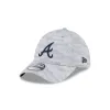 Atlanta Braves 2025 Clubhouse Gray 39THIRTY Stretch Fit sold by New Era
