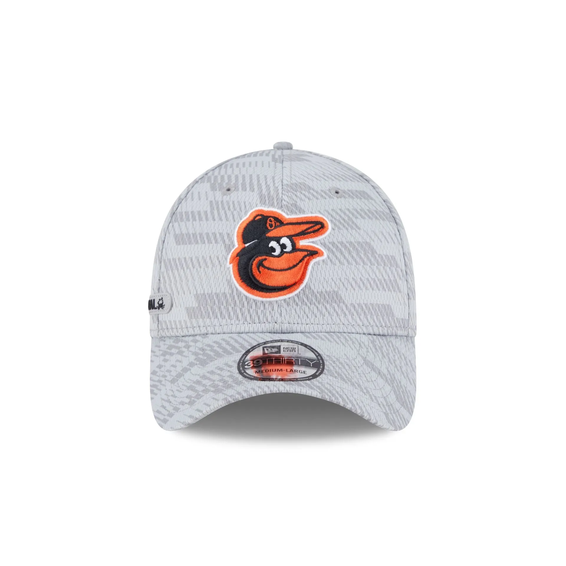 Baltimore Orioles 2025 Clubhouse Gray 39THIRTY Stretch Fit sold by New Era product image thumbnail 2