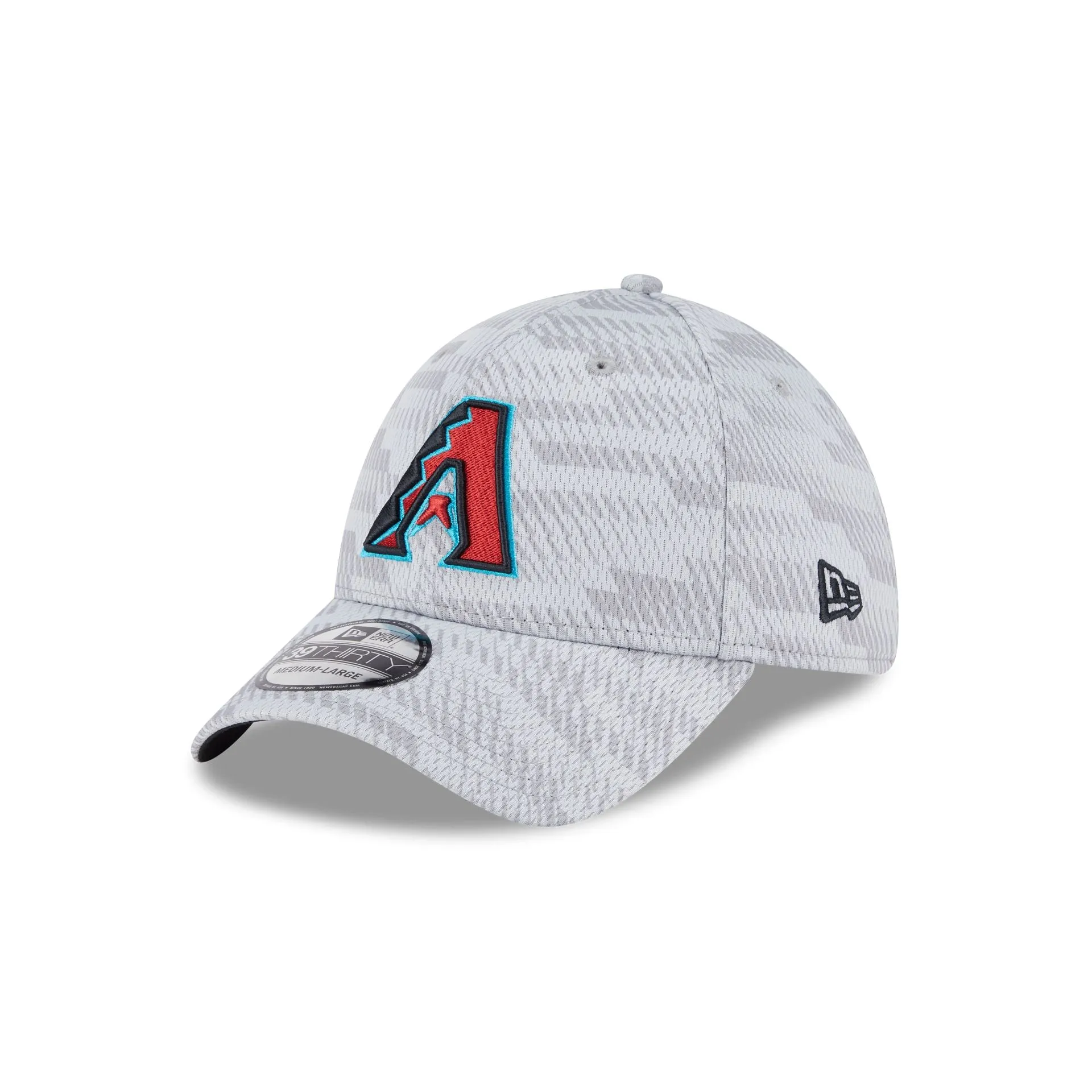 Arizona Diamondbacks 2025 Clubhouse Gray 39THIRTY Stretch Fit sold by New Era product image thumbnail 3