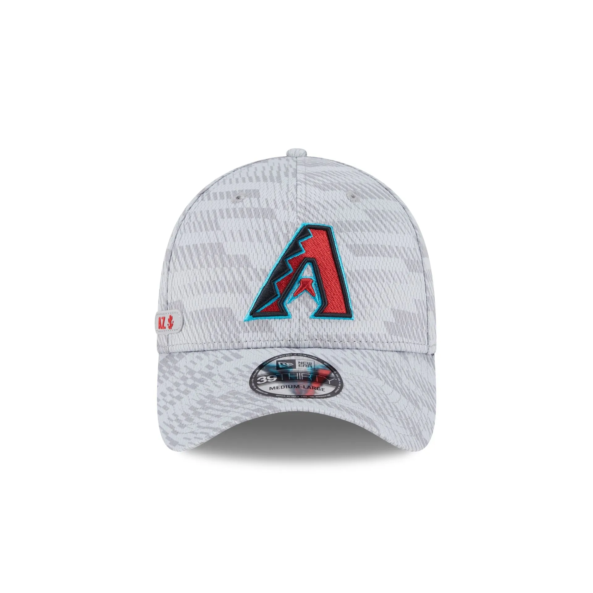 Arizona Diamondbacks 2025 Clubhouse Gray 39THIRTY Stretch Fit sold by New Era product image thumbnail 2