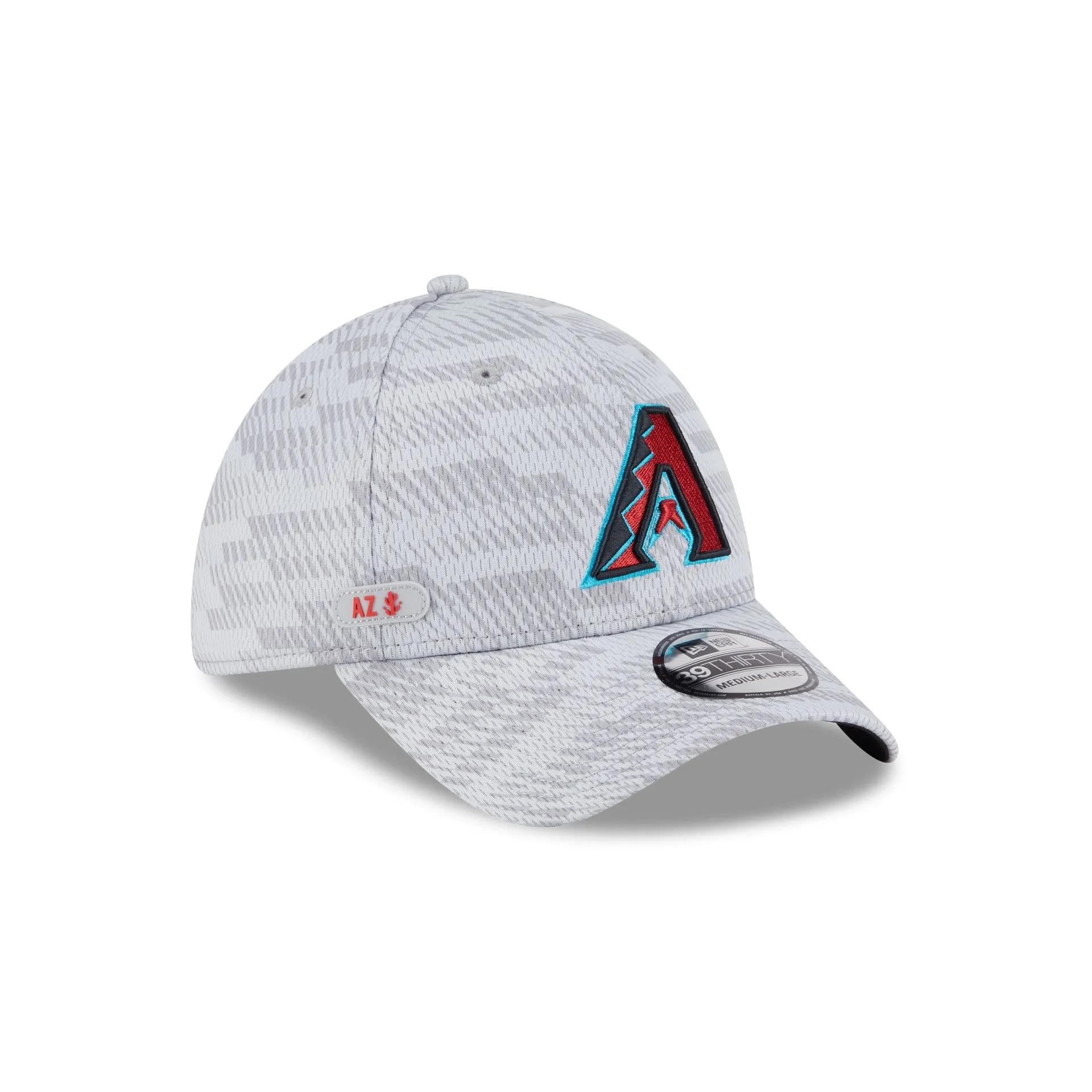 Arizona Diamondbacks 2025 Clubhouse Gray 39THIRTY Stretch Fit sold by New Era