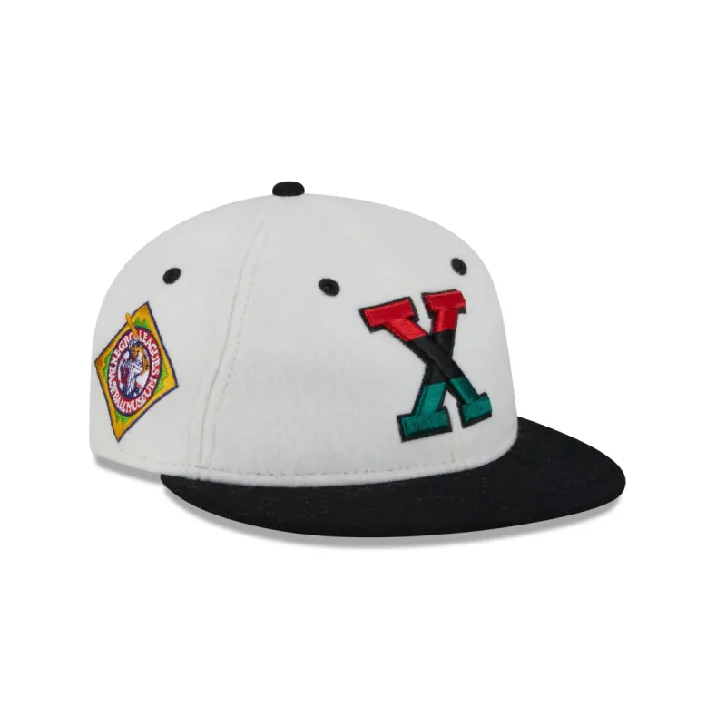 Cuban X Giants Tri Color Retro Crown 9FIFTY Snapback Hat made by New Era