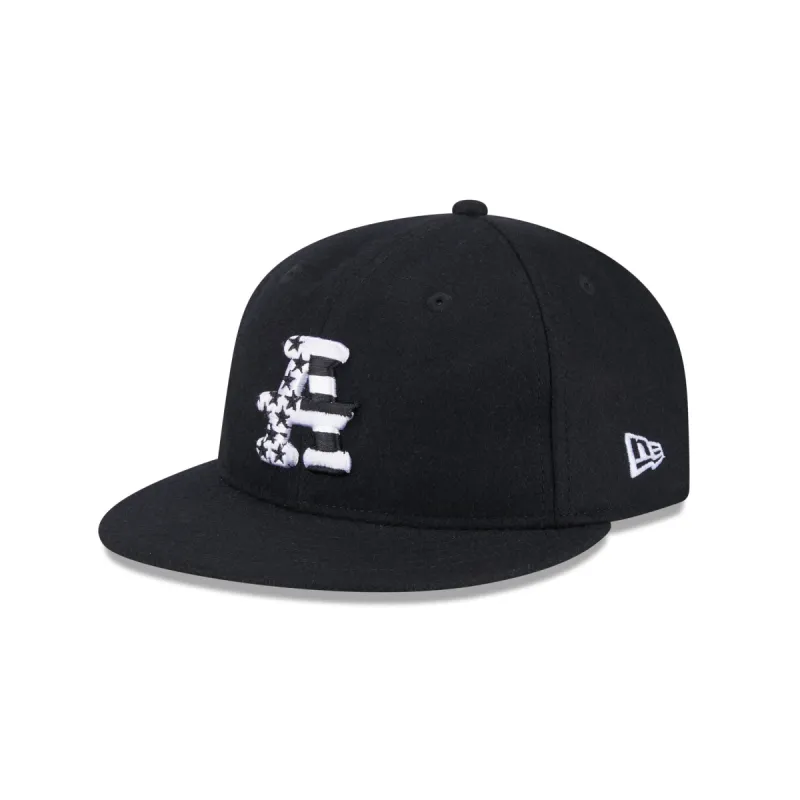Atlanta Black Crackers Flag Retro Crown 59FIFTY Fitted Hat sold by New Era