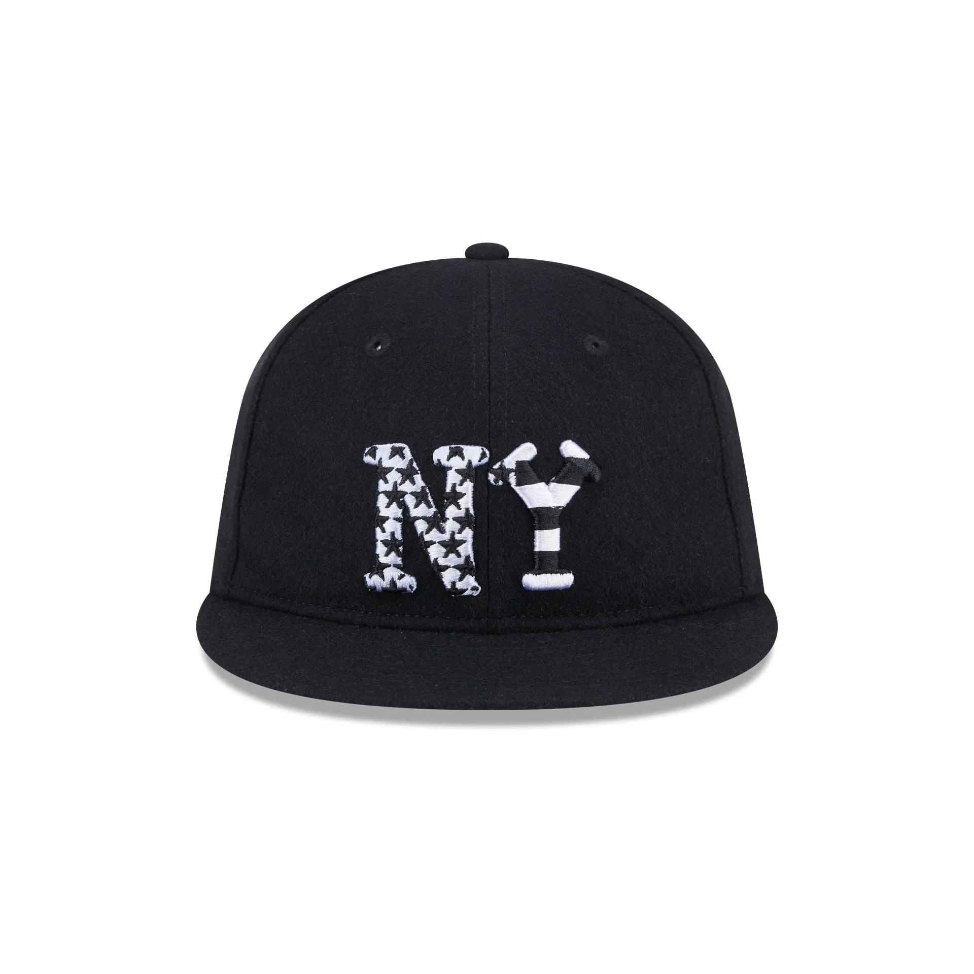 New York Black Yankees Flag Retro Crown 59FIFTY Fitted Hat sold by New Era product image thumbnail 2