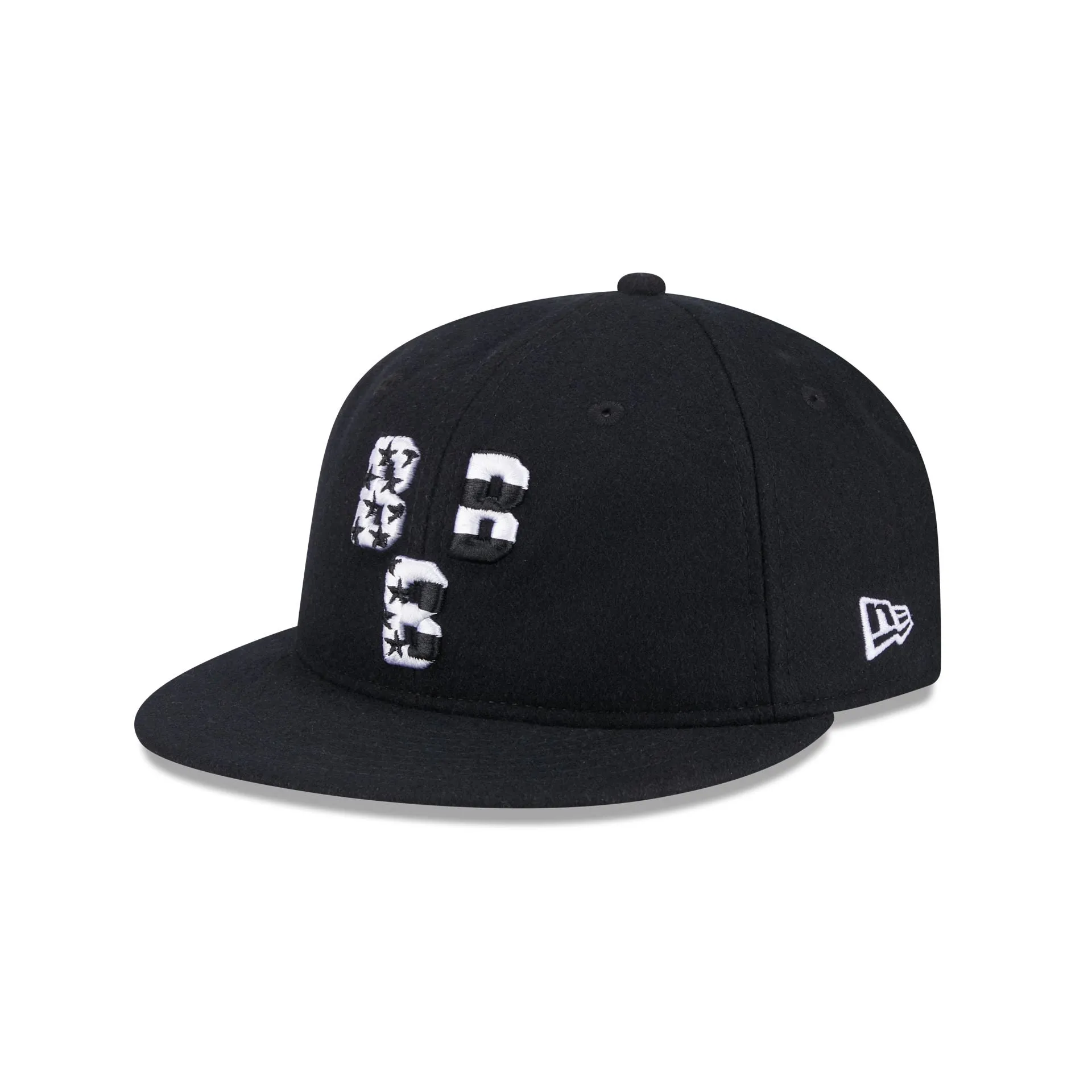 Birmingham Black Barons Flag Retro Crown 59FIFTY Fitted Hat sold by New Era