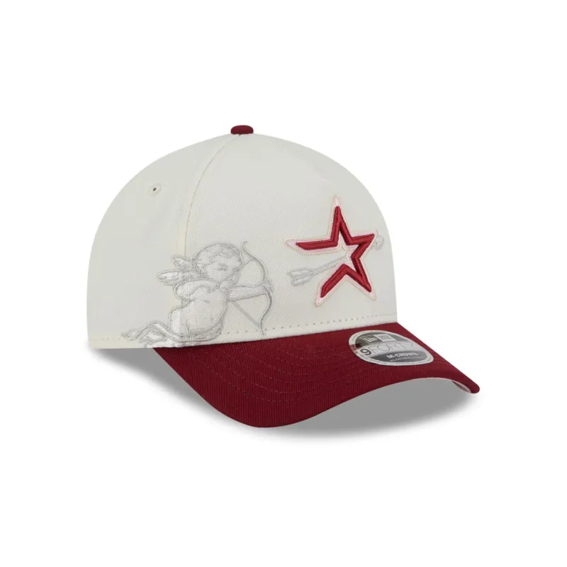 Houston Astros Cherub 9FORTY M-Crown A-Frame Snapback Hat sold by New Era