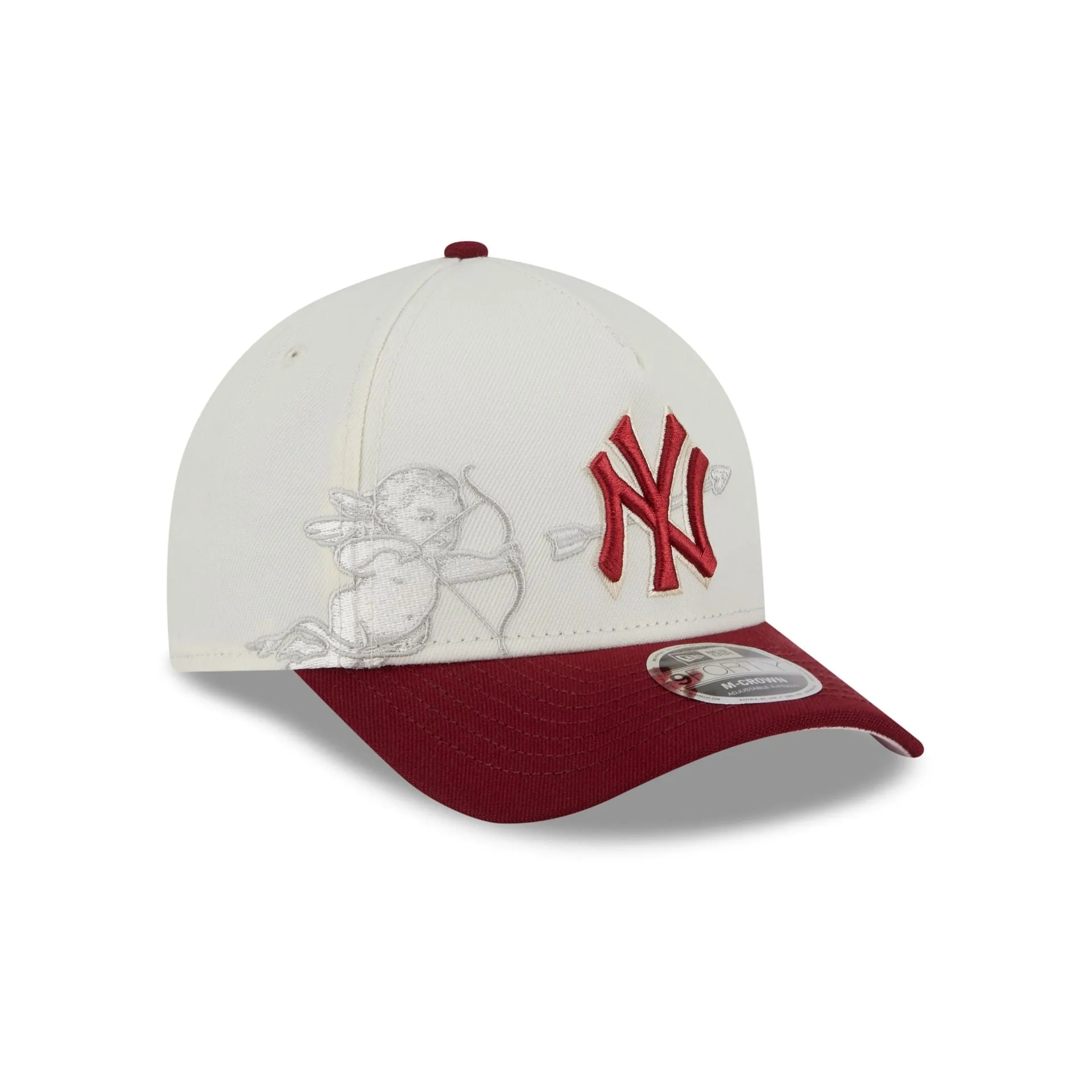 New York Yankees Cherub 9FORTY M-Crown A-Frame Snapback Hat sold by New Era
