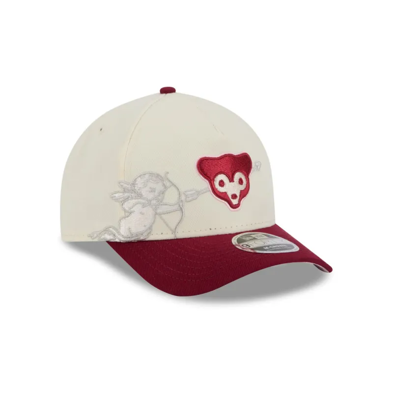 Chicago Cubs Cherub 9FORTY M-Crown A-Frame Snapback Hat sold by New Era