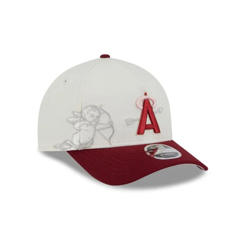 Los Angeles Angels Cherub 9FORTY M-Crown A-Frame Snapback Hat sold by New Era