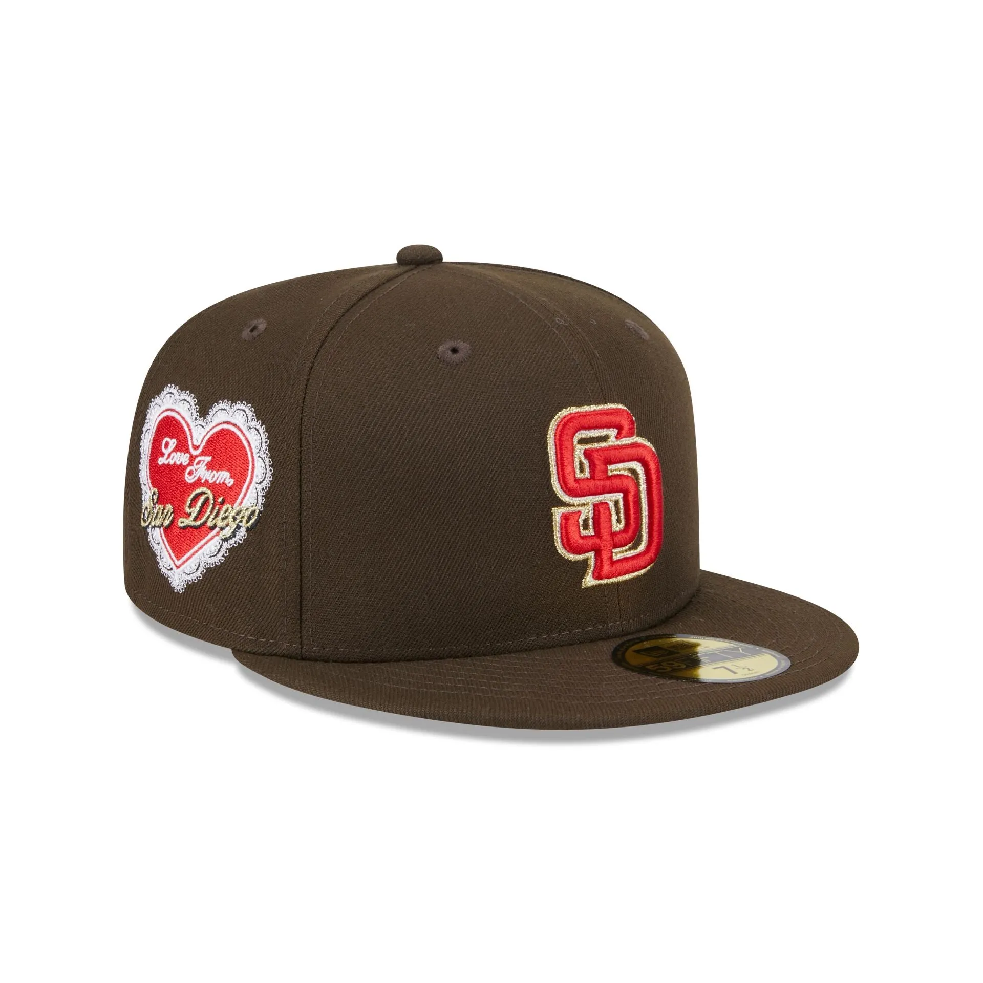 Love From San Diego Padres 59FIFTY Fitted Hat sold by New Era