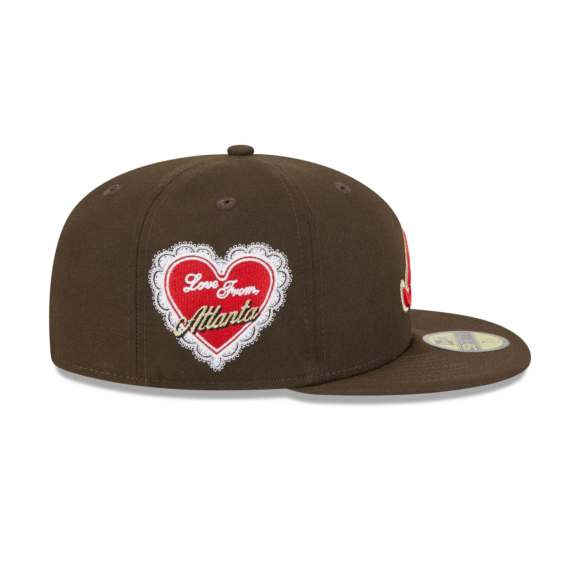Love From Atlanta Braves 59FIFTY Fitted Hat sold by New Era product image thumbnail 4