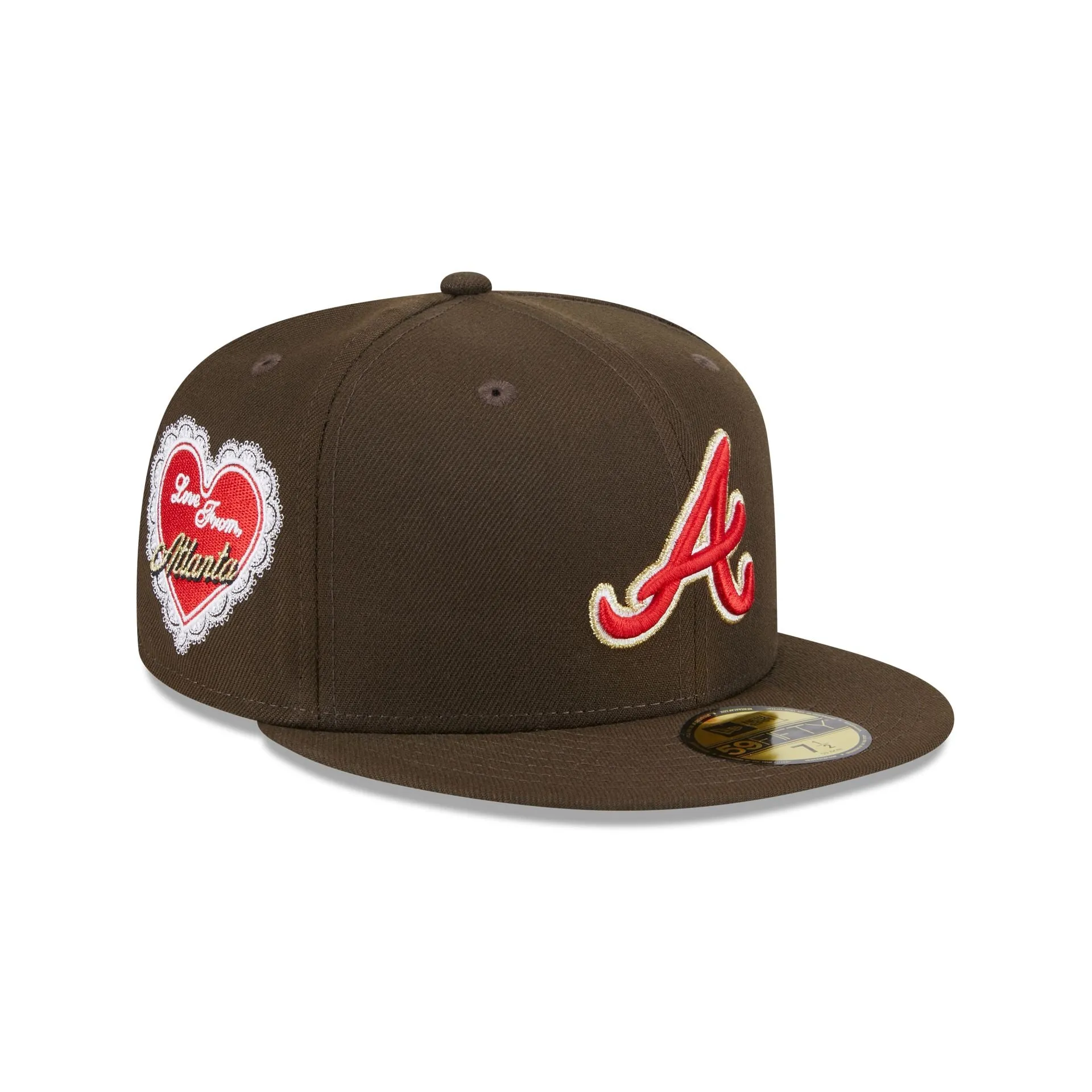 Love From Atlanta Braves 59FIFTY Fitted Hat sold by New Era