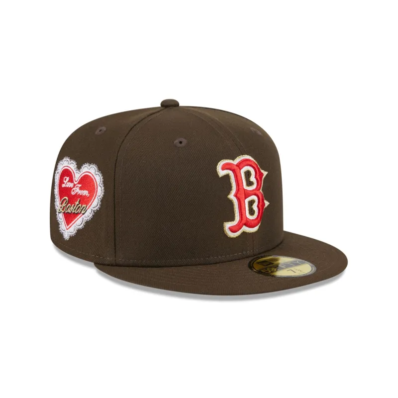 Love From Boston Red Sox 59FIFTY Fitted Hat sold by New Era