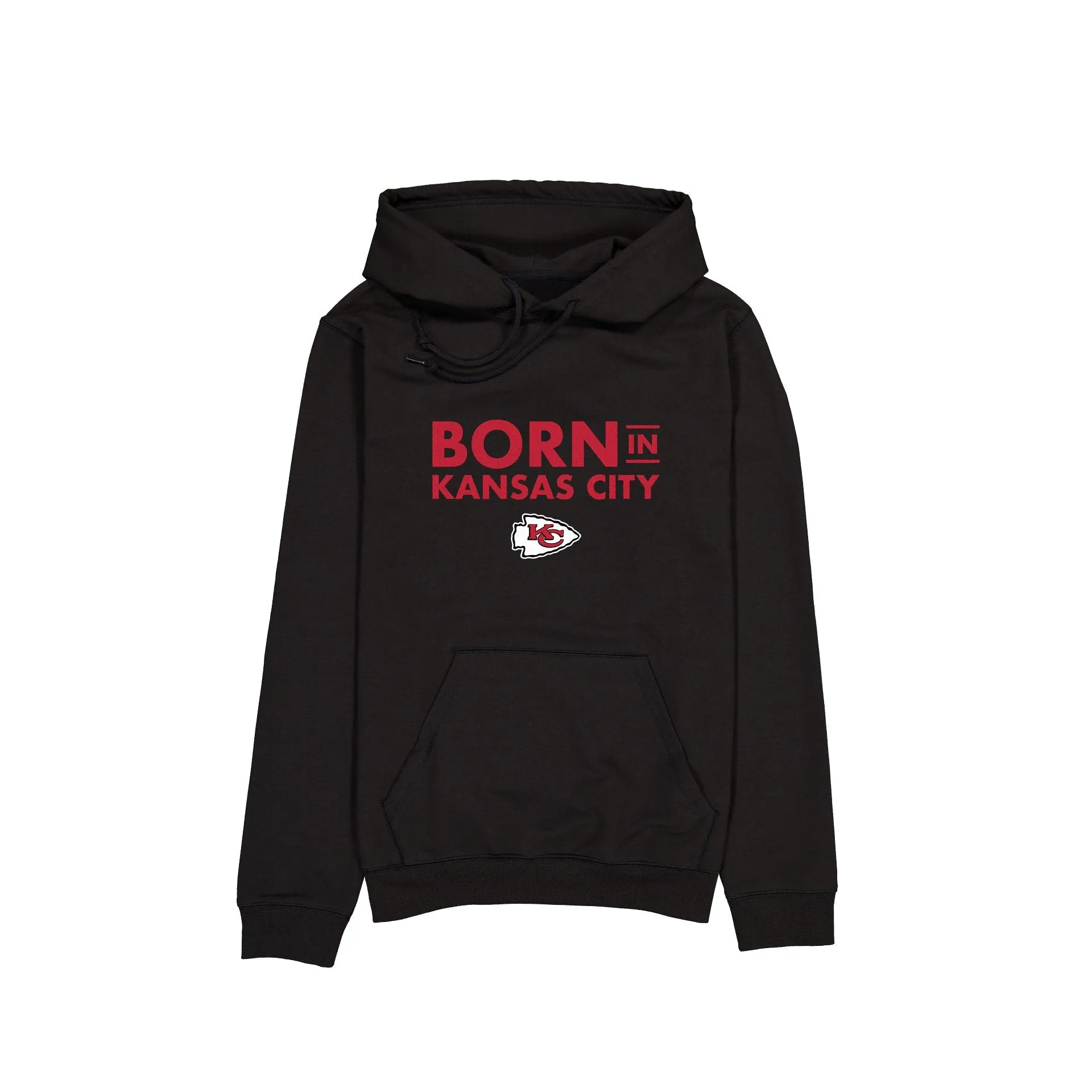 Kansas City Chiefs Born in Kansas City Black Hoodie sold by New Era