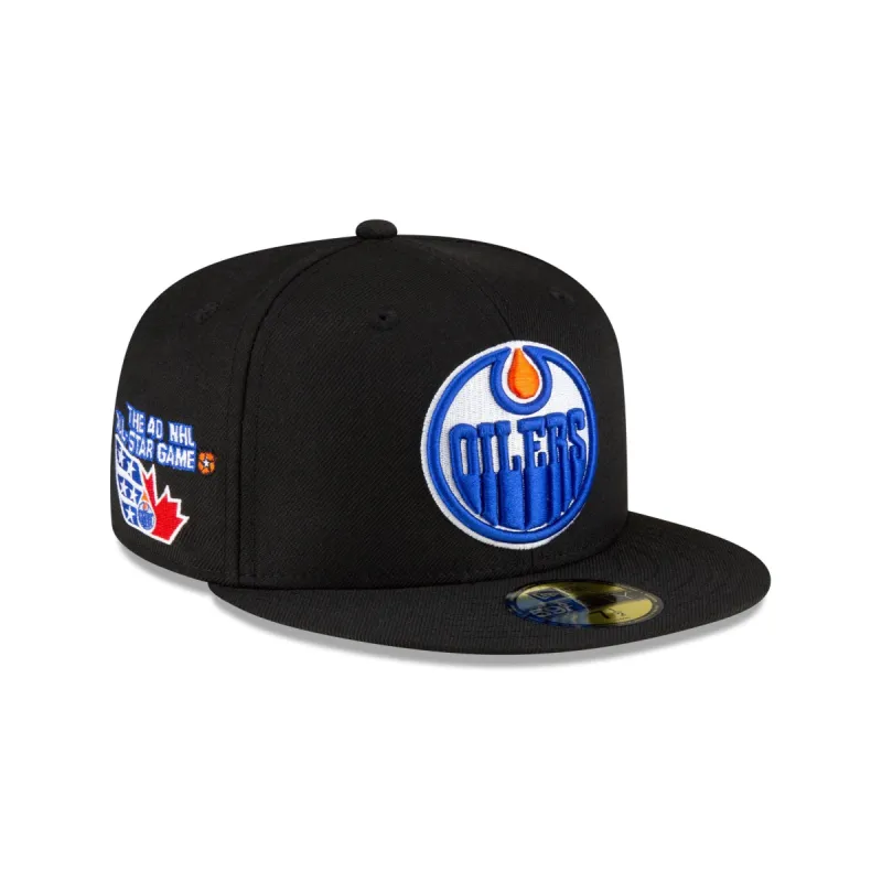 Just Caps NHL All-Star Game Edmonton Oilers 59FIFTY Fitted Hat sold by New Era