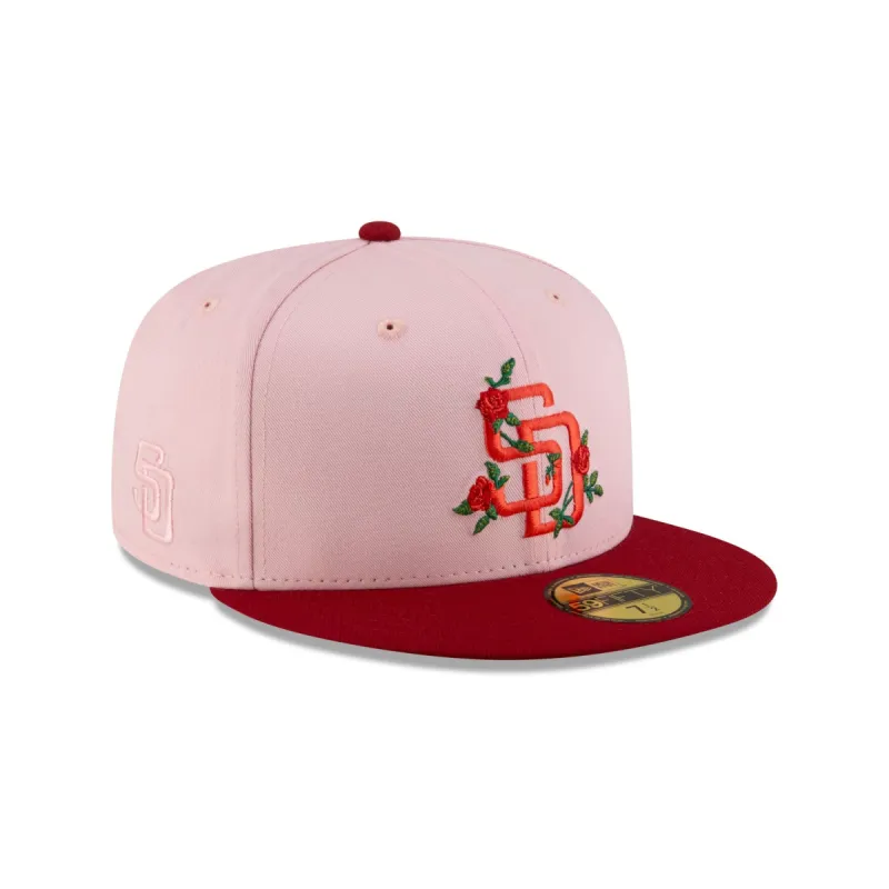 San Diego Padres Roses 59FIFTY Fitted Hat sold by New Era