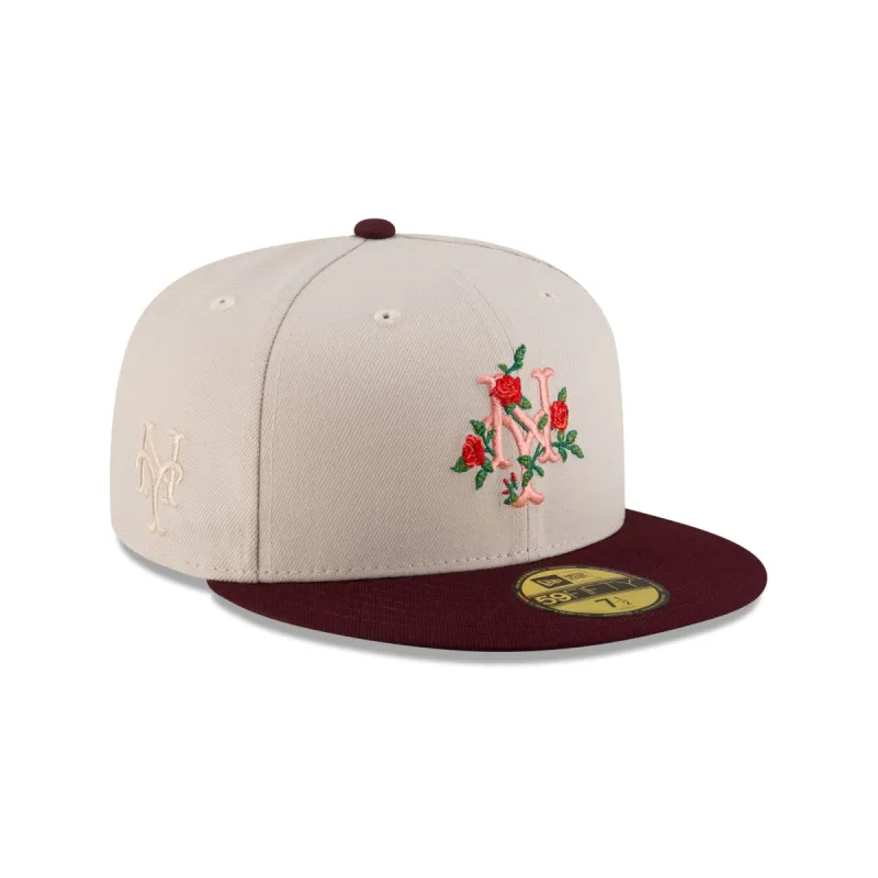 New York Mets Roses 59FIFTY Fitted Hat sold by New Era