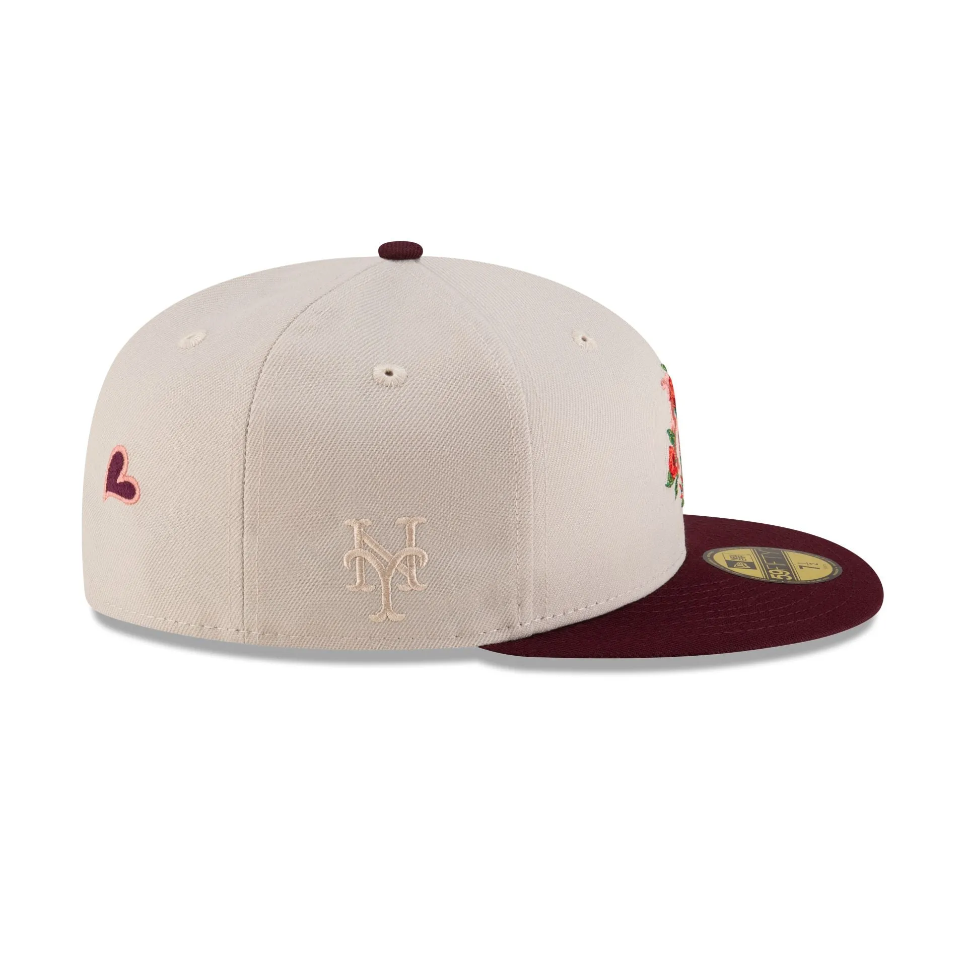 New York Mets Roses 59FIFTY Fitted Hat sold by New Era product image thumbnail 4