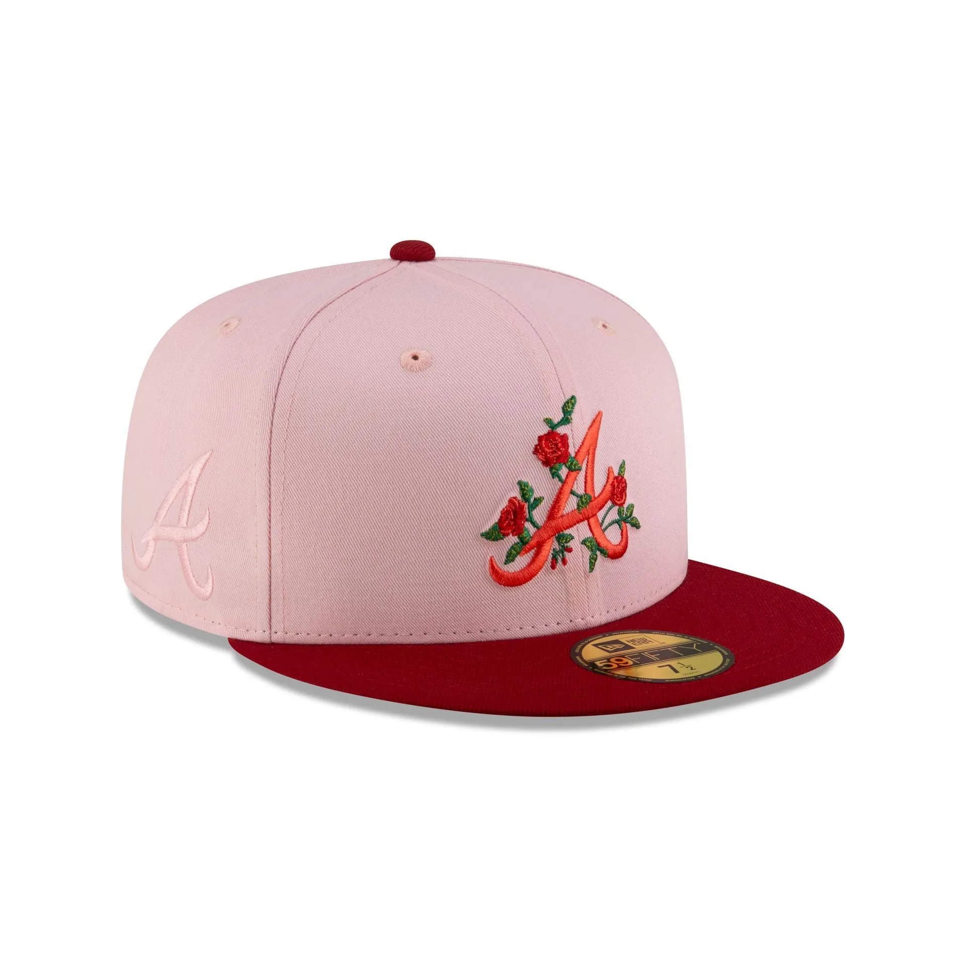 Atlanta Braves Roses 59FIFTY Fitted Hat sold by New Era