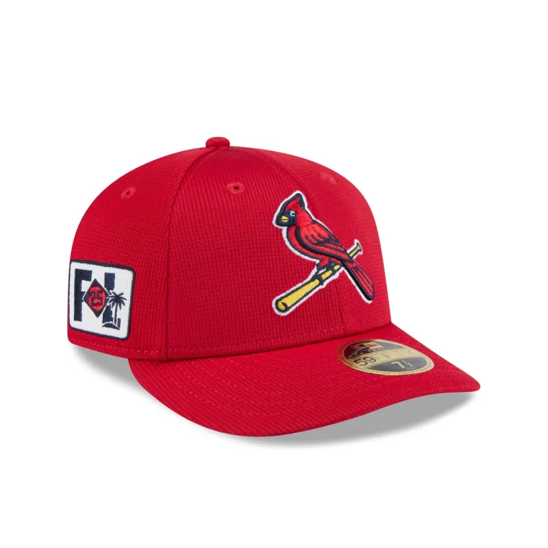 St. Louis Cardinals 2025 Spring Training Low Profile 59FIFTY Fitted Hat sold by New Era