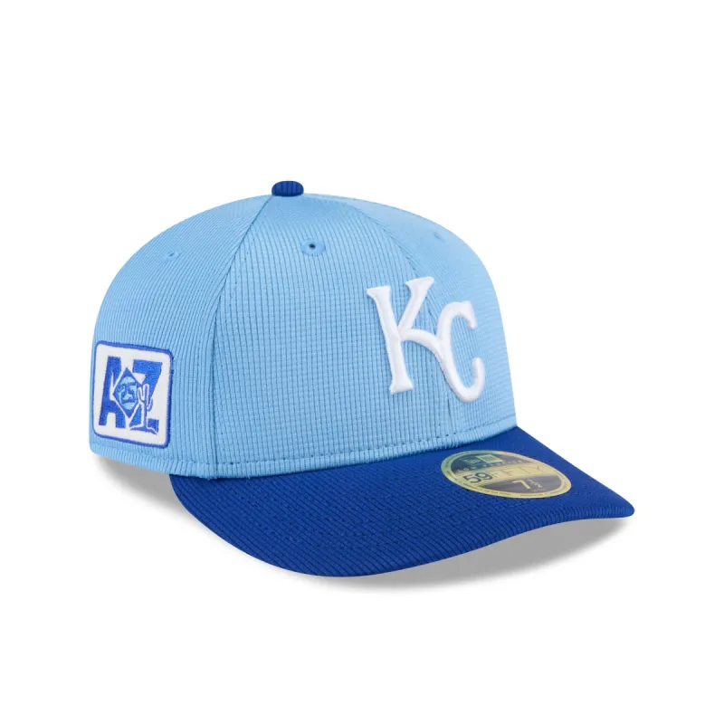 Kansas City Royals 2025 Spring Training Low Profile 59FIFTY Fitted Hat sold by New Era
