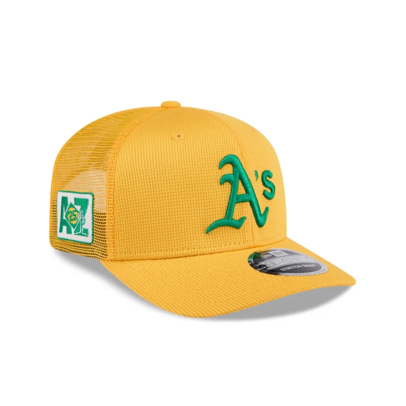 Oakland Athletics 2025 Spring Training 9SEVENTY Trucker Hat sold by New Era
