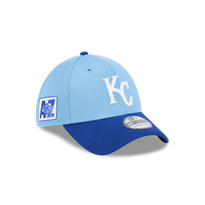 Kansas City Royals 2025 Spring Training 39THIRTY Stretch Fit Hat sold by New Era