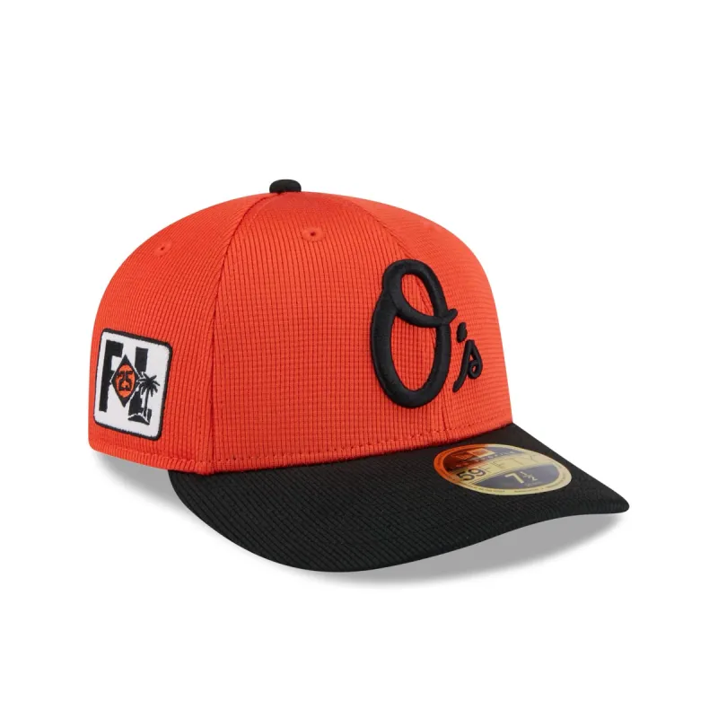 Baltimore Orioles 2025 Spring Training Low Profile 59FIFTY Fitted Hat sold by New Era