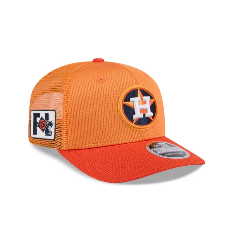 Houston Astros 2025 Spring Training 9SEVENTY Trucker Hat sold by New Era