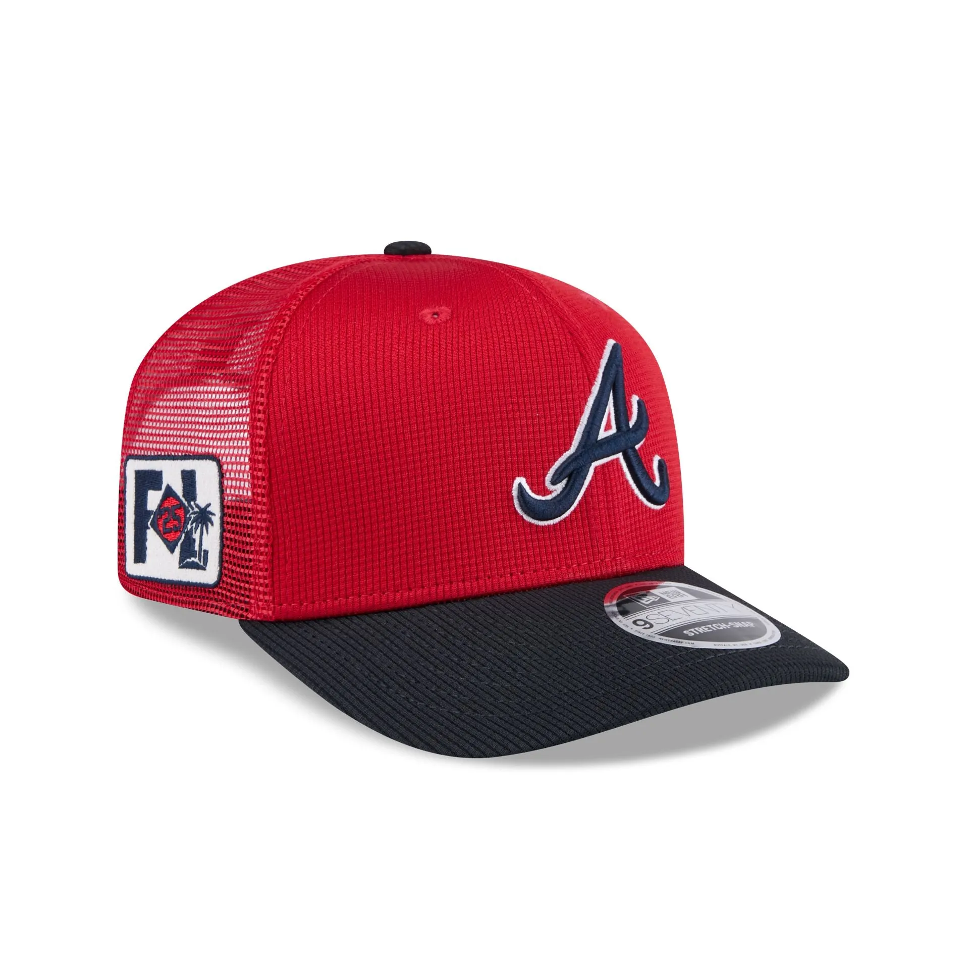 Atlanta Braves 2025 Spring Training 9SEVENTY Trucker Hat sold by New Era